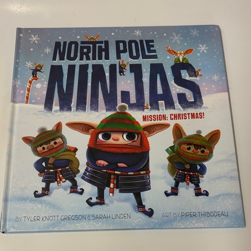 4/$20 North Pole Ninjas Mission: Christmas! Kids Book